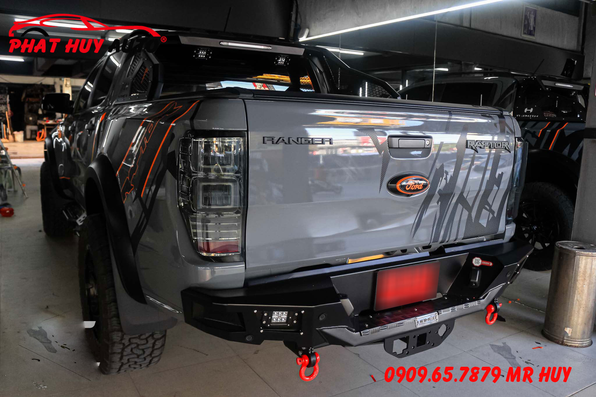 Độ Cản Trước Sau Hamer Raptor