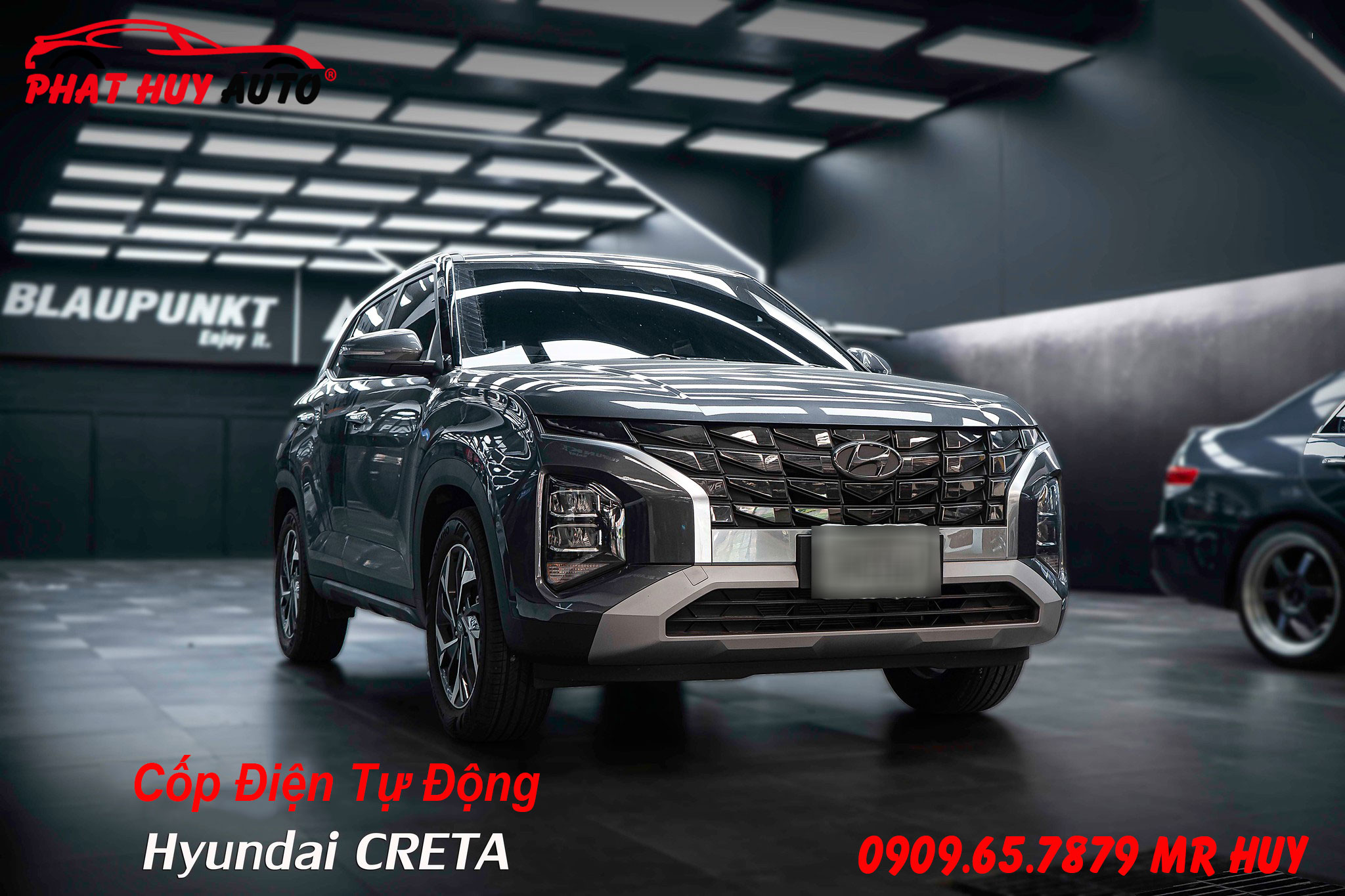 Độ cốp điện xe Creta 2022