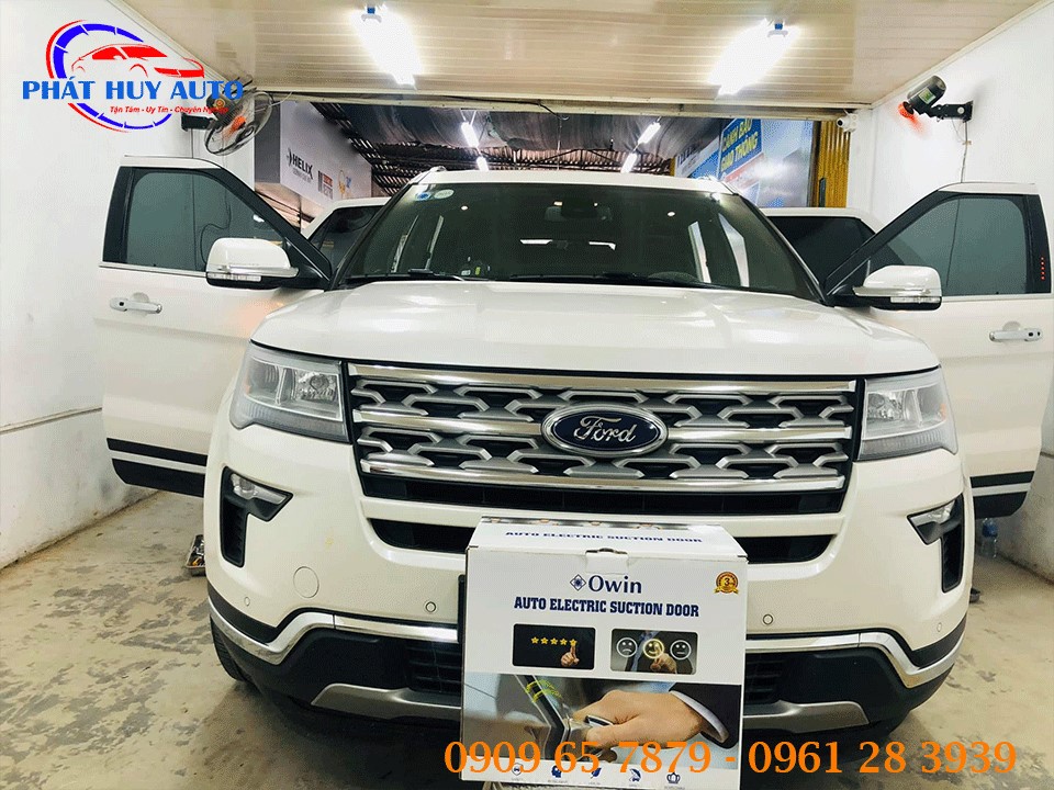 Độ cửa hít cho Ford Explorer