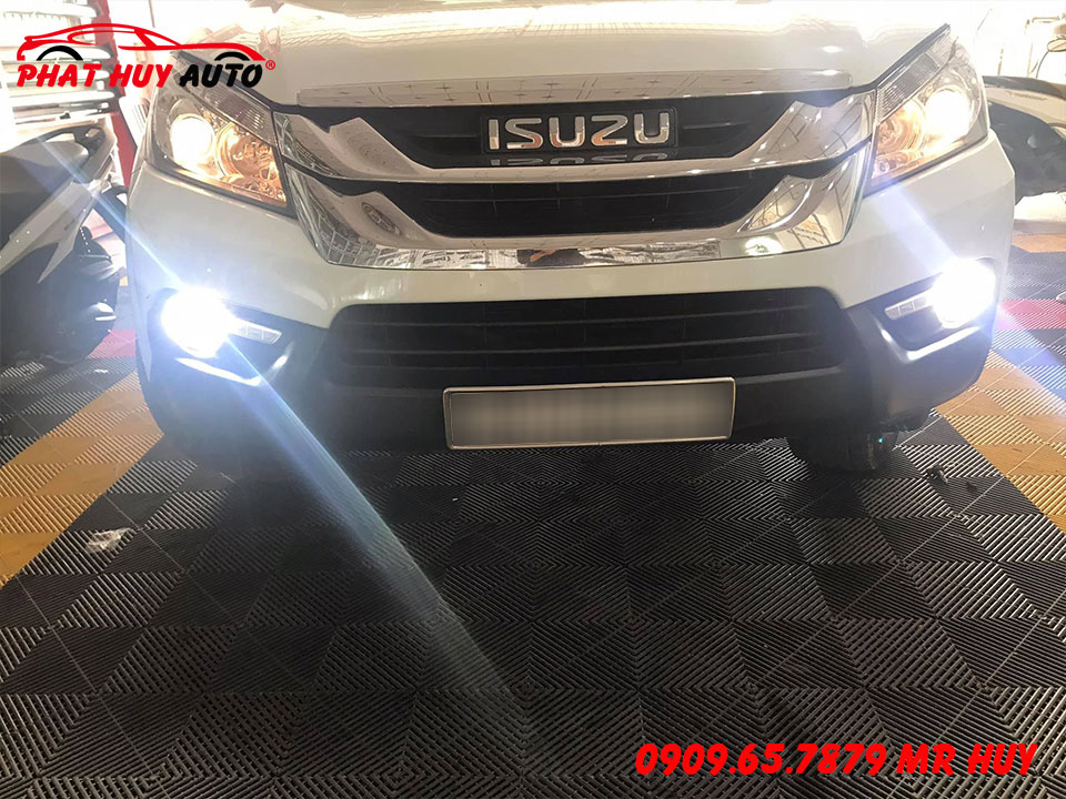 Độ cửa hít cho Isuzu Mux