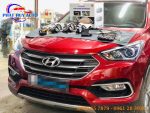 Độ cửa hít xe Hyundai Santafe