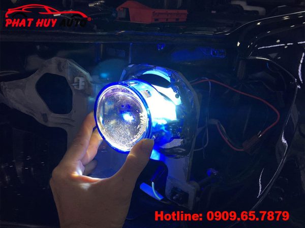 Độ đèn Bi Domax X Led Pro xe Nissan Xtrail