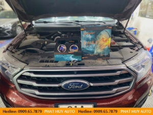 Độ đèn bi gầm Ford Everest