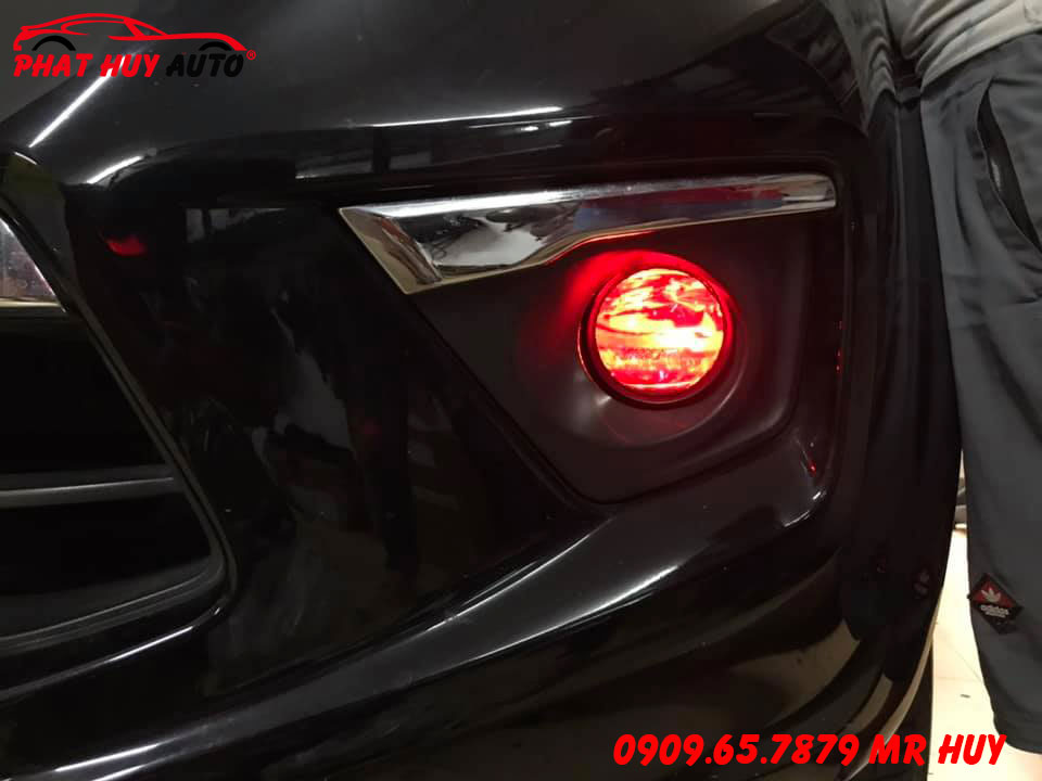 Độ đèn Bi gầm Nissan Terra