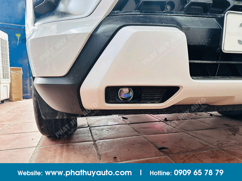 Độ đèn bi gầm xe Xforce