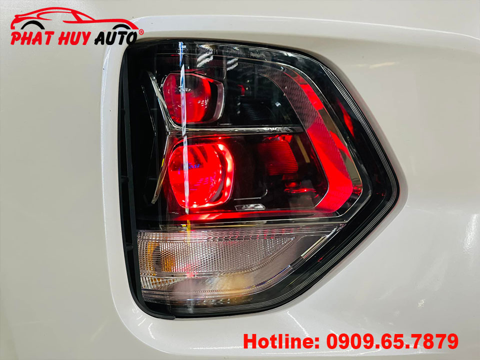 Độ đèn Bi Laser Aozoom Jaguar xe Santafe