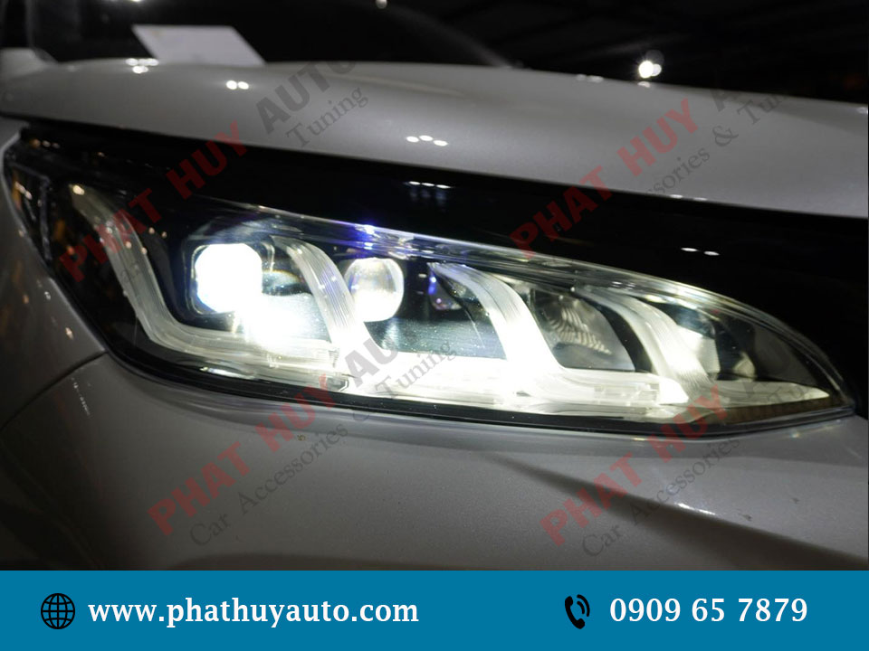 Độ đèn Bi Laser Fortuner Legender