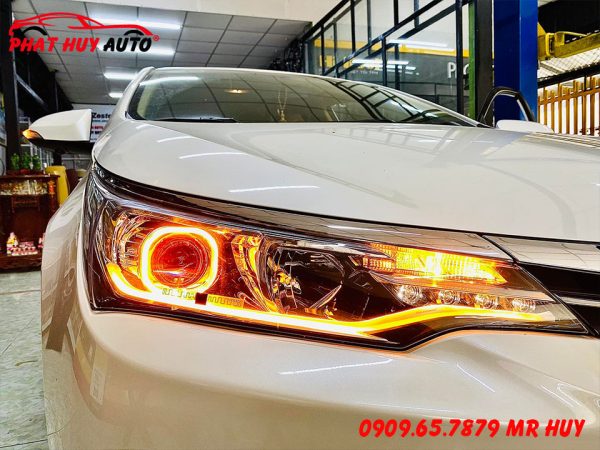 Độ đèn Bi Led cho Altis