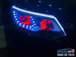 Độ đèn Bi Led cho Tiguan