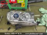 Độ đèn bi led Megalodon Fortuner 2011