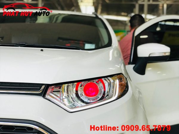 Độ đèn bi LED Wolf Light cho Ecosport