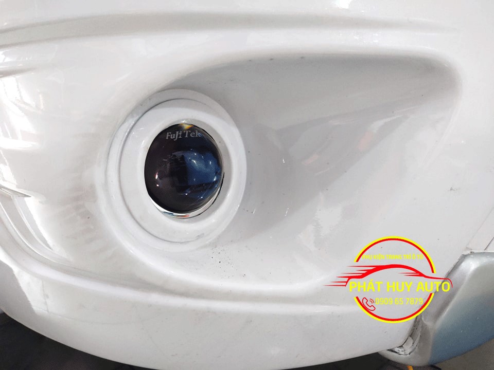Độ đèn cho xe Ford Transit
