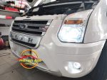 Độ đèn cho xe Ford Transit