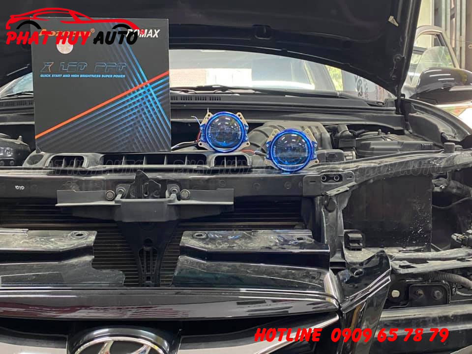 Độ đèn cho xe Hyundai Avante