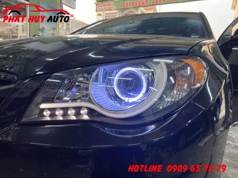 Độ đèn cho xe Hyundai Avante