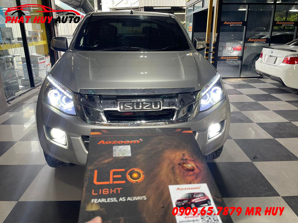 Độ Đèn Cho Xe Isuzu Dmax