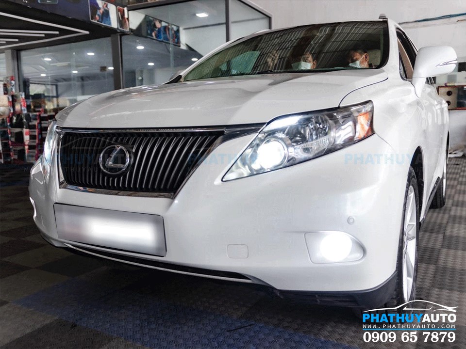 Độ Đèn cho xe Lexus RX350