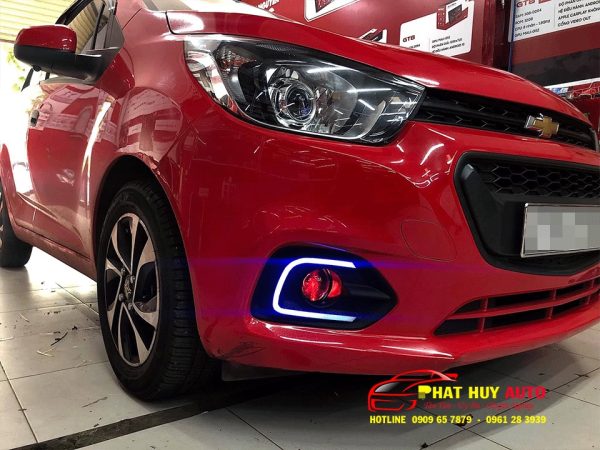 Độ đèn gầm xe Chevrolet Spark