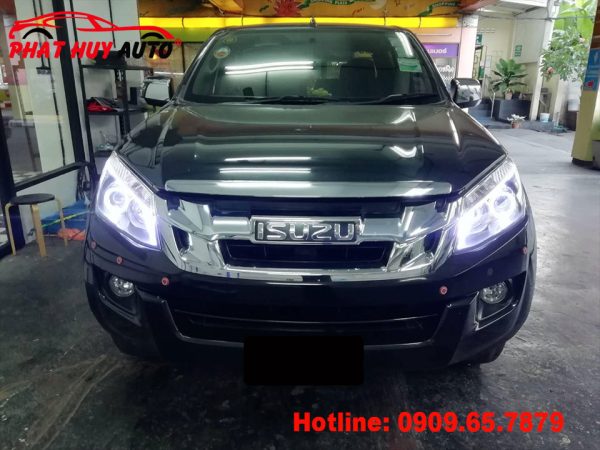 Độ đèn led cho Isuzu Dmax