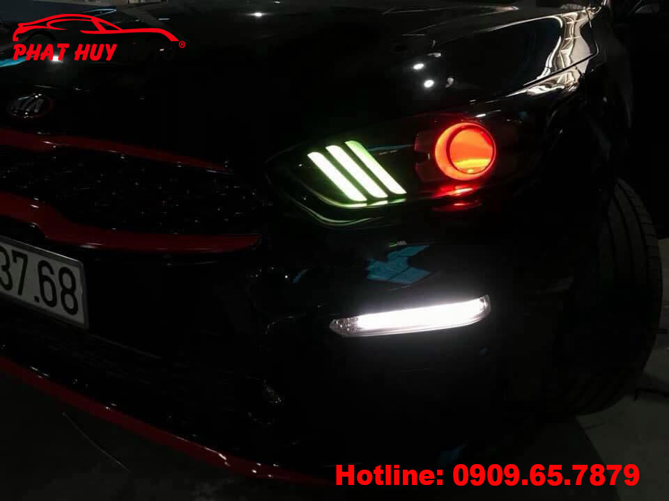 Độ đèn led cho Kia Cerato