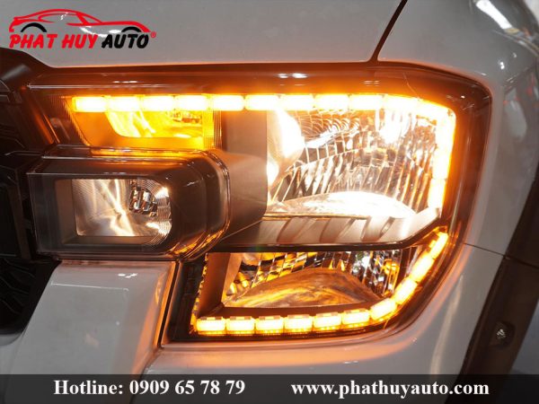 Độ đèn led mí Pha Ford Ranger 2023