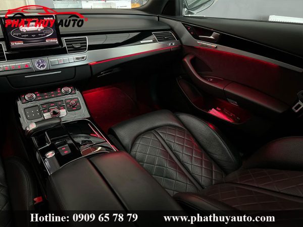 Độ đèn led nội thất Audi A8