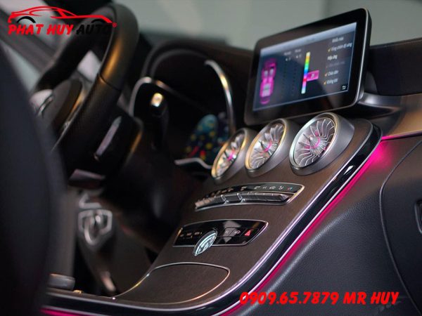 Độ Đèn Led Nội Thất Mercedes C300 2022