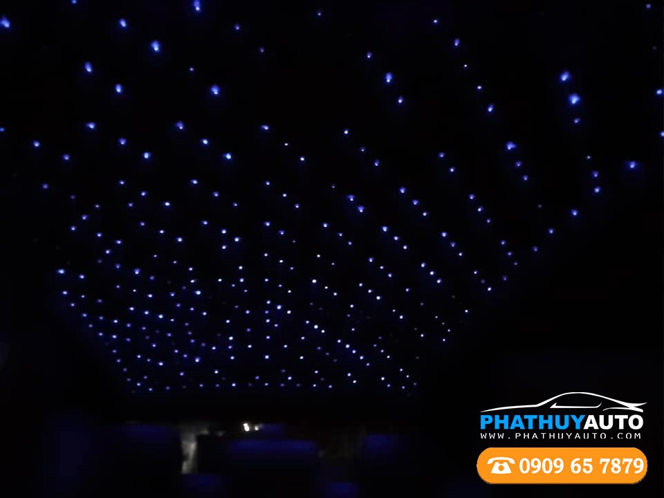 Độ đèn led trần sao BMW