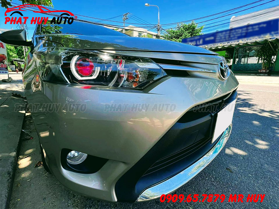 Độ đèn ô tô Vios 2016