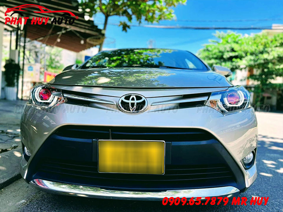 Độ đèn ô tô Vios 2016