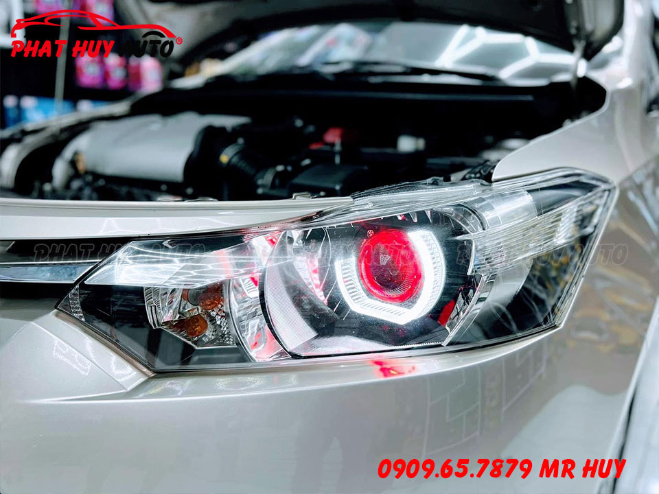 Độ đèn ô tô Vios 2016