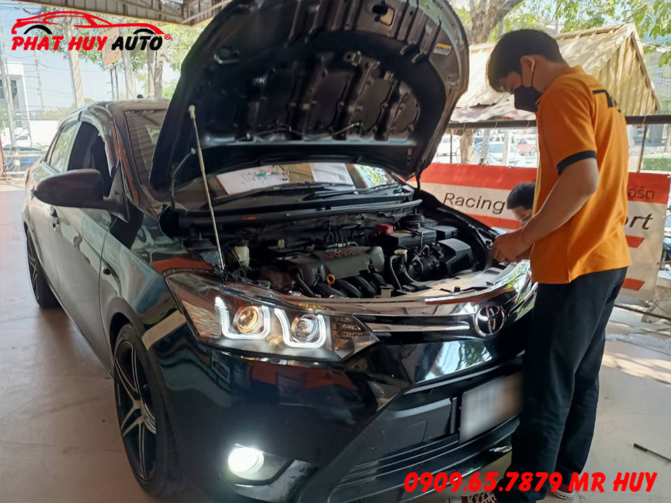 Độ đèn pha cho Vios 2013-2016