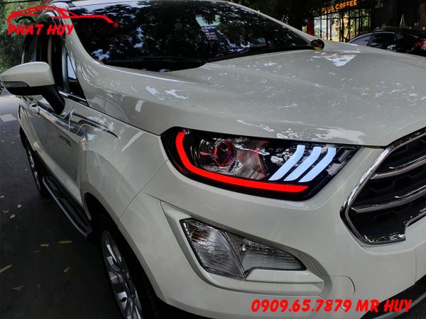 Độ Đèn Pha Ecosport Kiểu Mustang