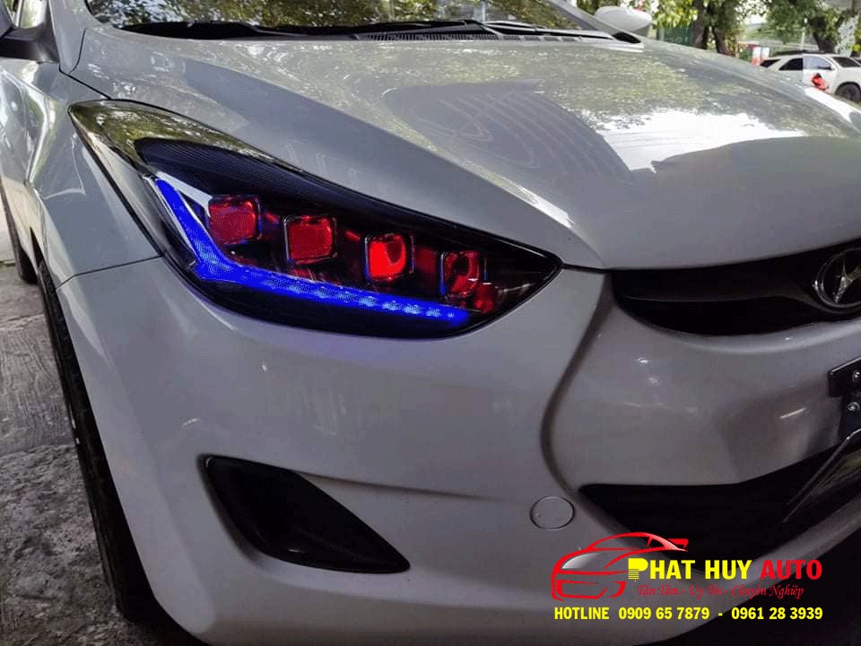 Độ đèn pha Hyundai Elantra 2011-2015