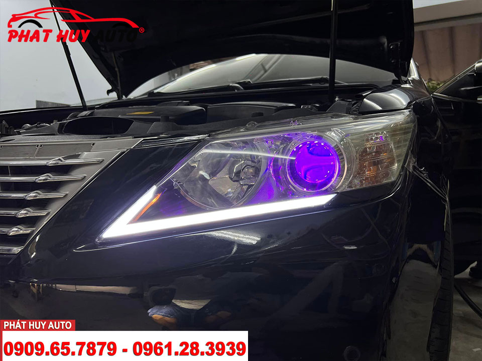 Độ đèn pha Toyota Camry 2014