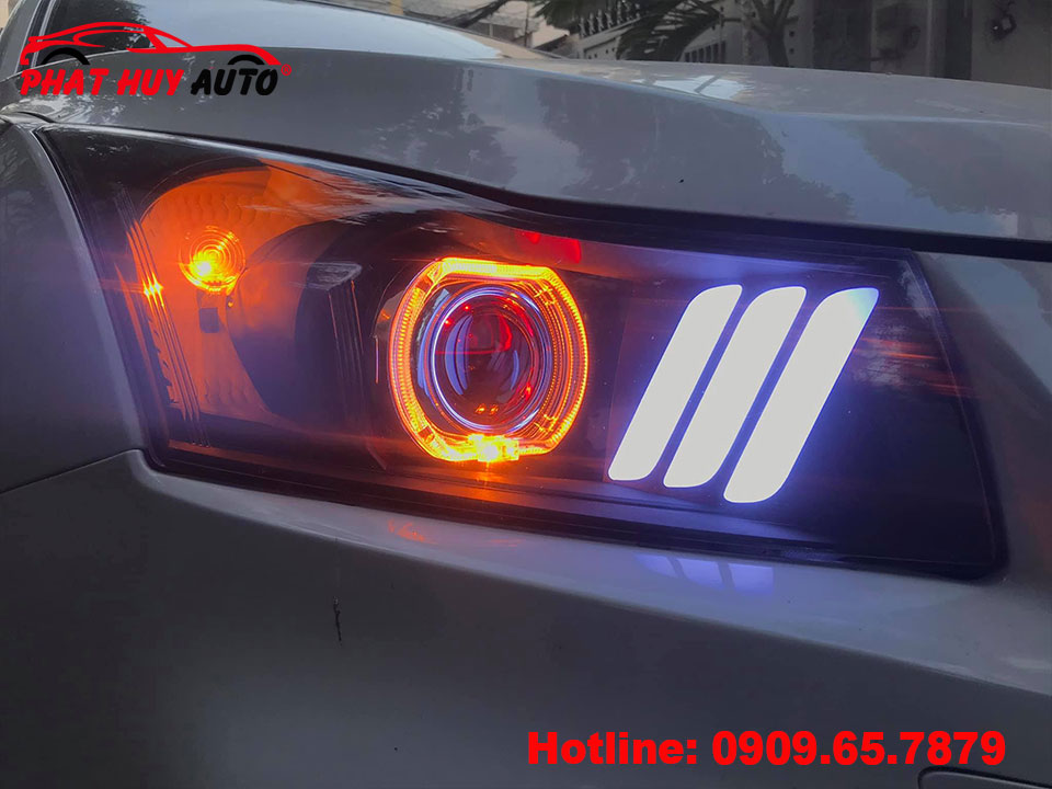 Độ đèn pha xe Cruze 2016