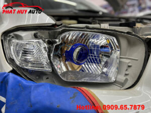 Độ đèn pha xe Highlander 2008