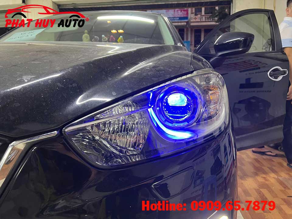 Độ đèn pha xe Mazda CX5 2015