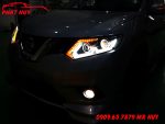 Độ đèn pha xe Nissan Xtrail