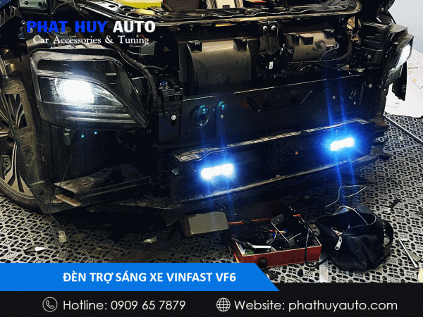 Độ đèn trợ sáng cho VF6