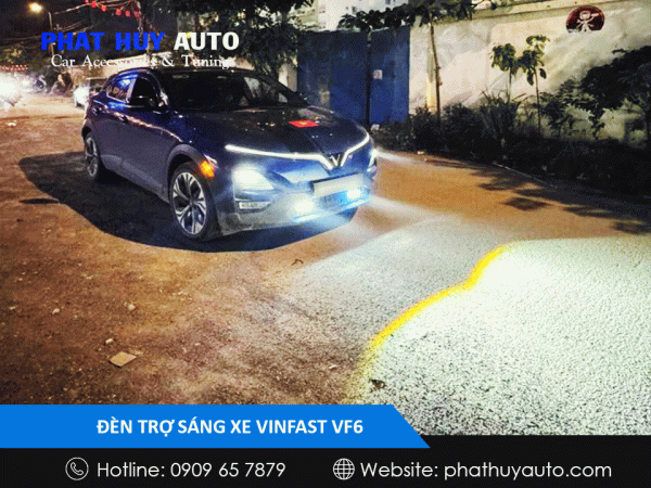 Độ đèn trợ sáng cho VF6