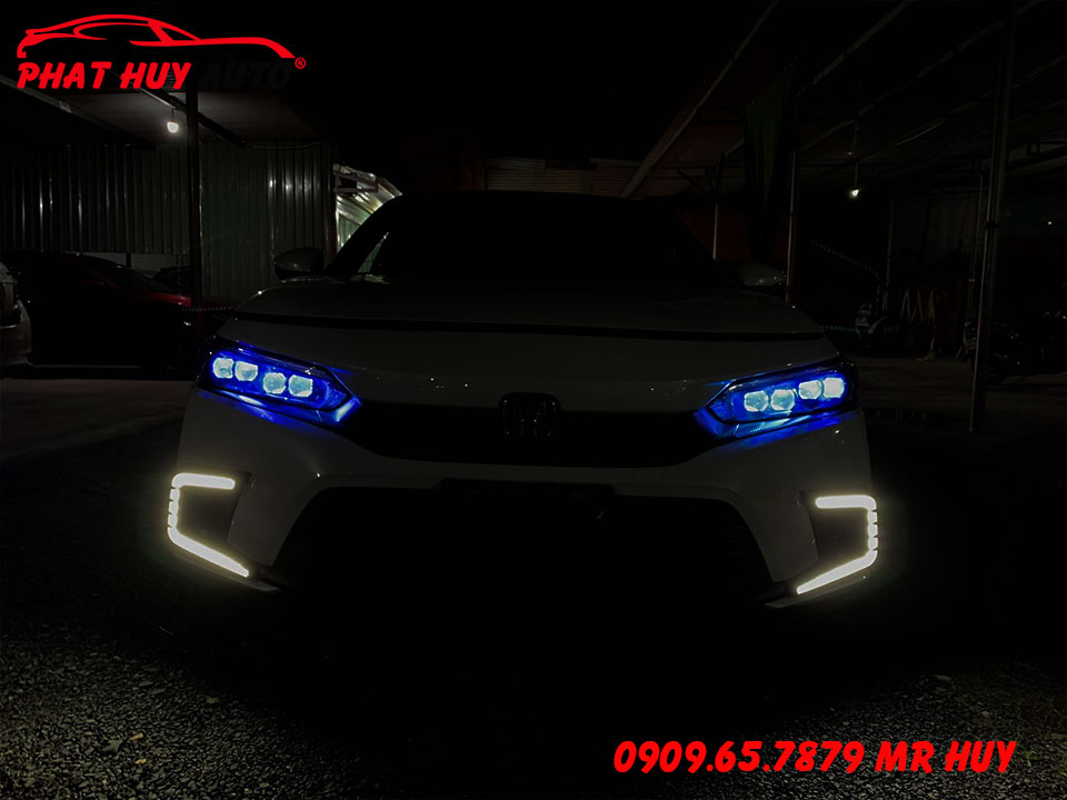 Độ Đèn Xe Honda Civic 2022