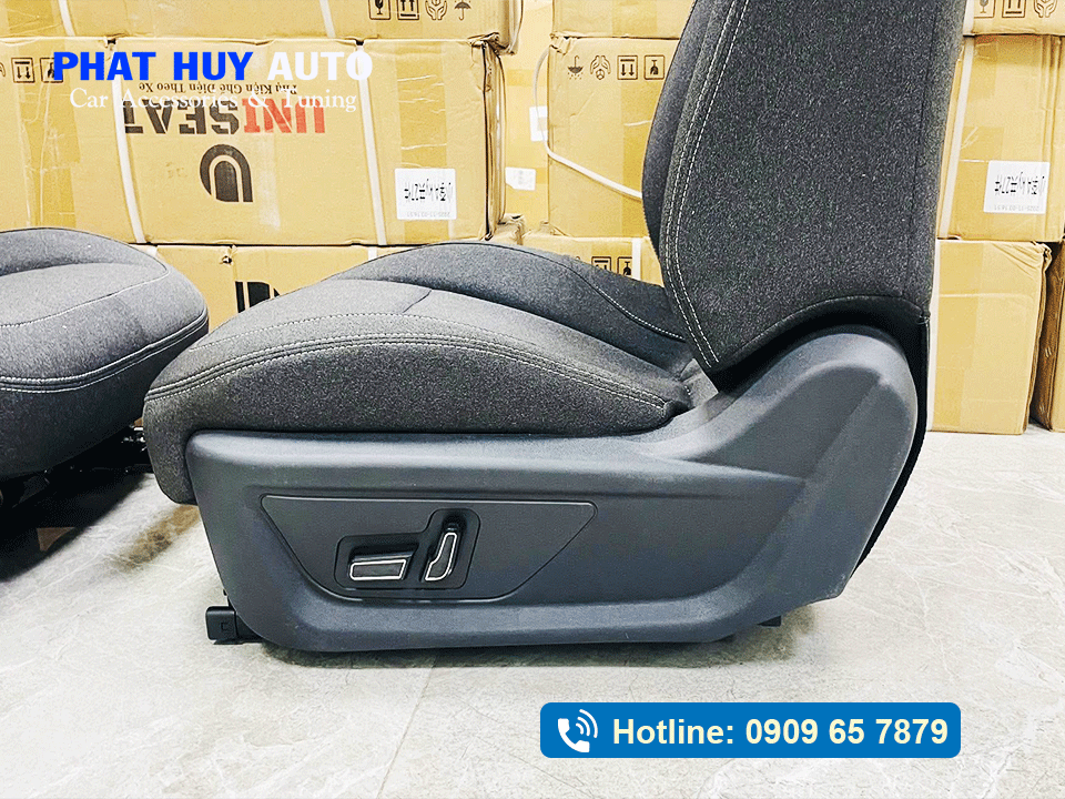 Độ ghế chỉnh điện Limo Green