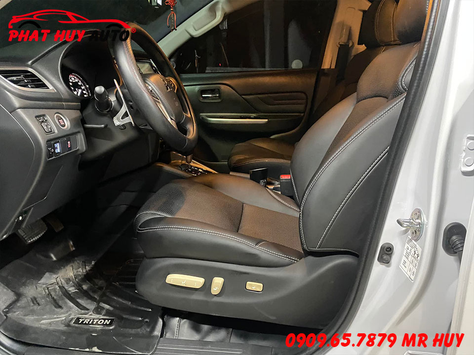 Độ ghế chỉnh điện Mitsubishi Triton
