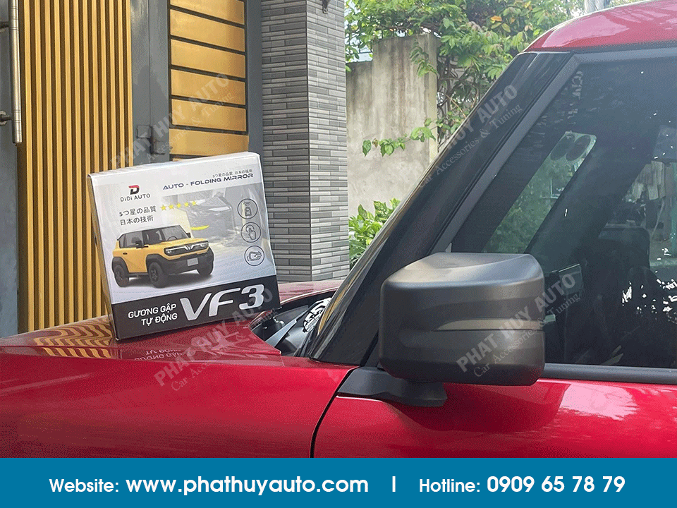 Độ gương gập điện Vinfast VF3