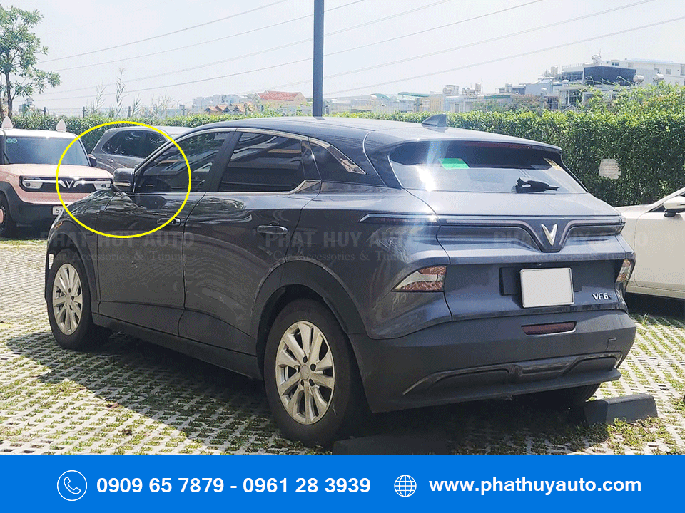 Độ gương gập điện Vinfast VF6