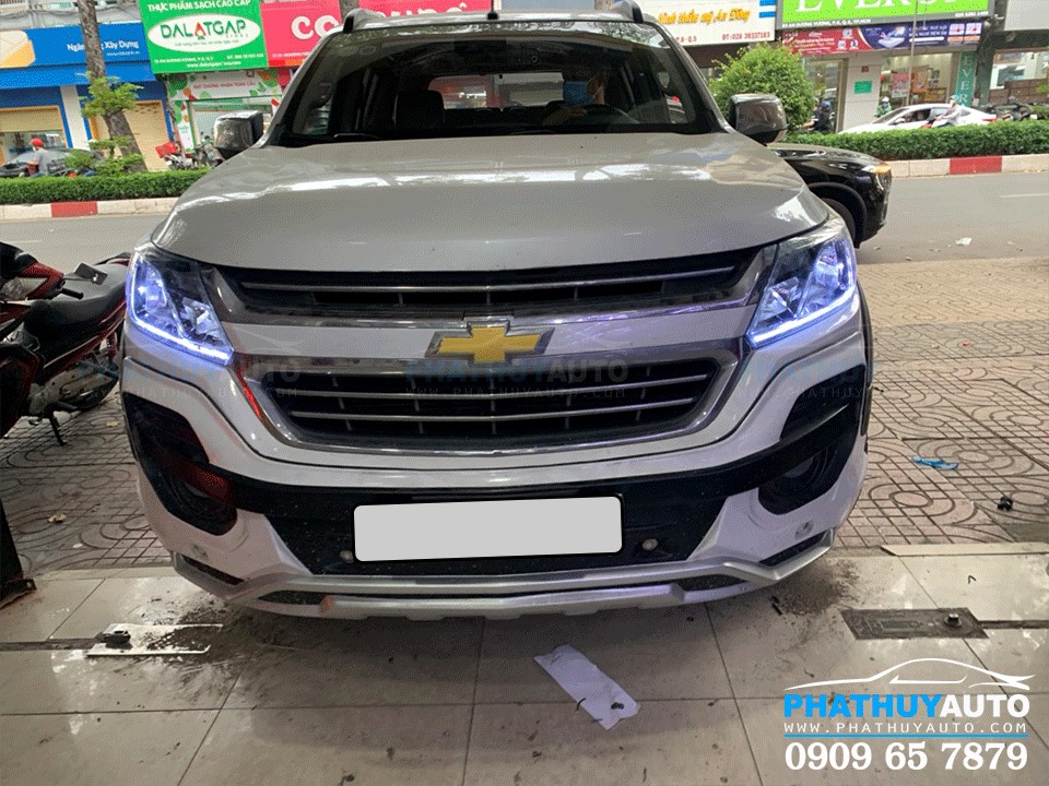 Độ Led Mí Pha Cho Trailblazer