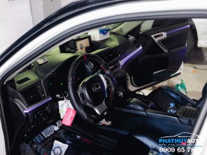 Độ Led nội thất Lexus CT200h