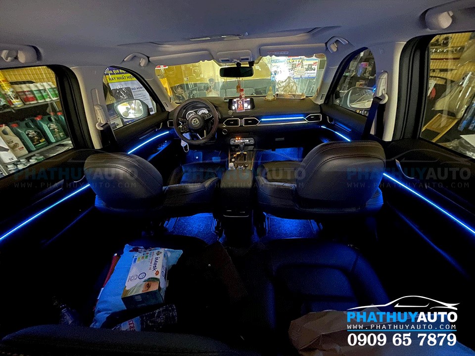 Độ Led nội thất Mazda CX3