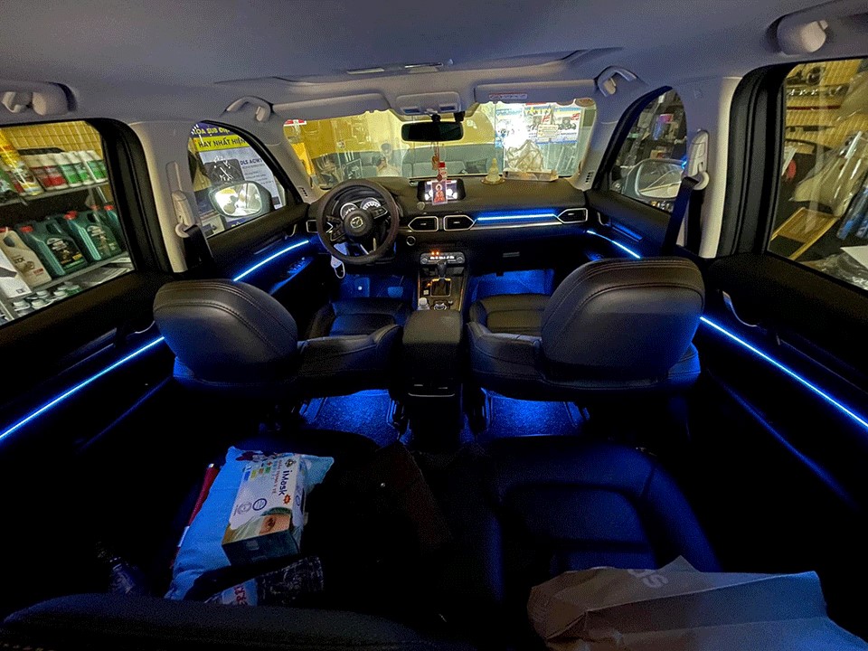 Độ Led nội thất Mazda CX30